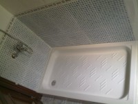 plato de ducha de porcelana 